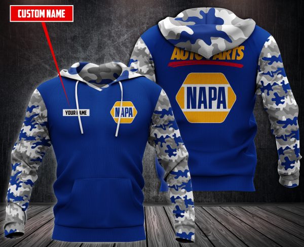 Personalized Napa Auto Parts 3D Fleece Hoodie