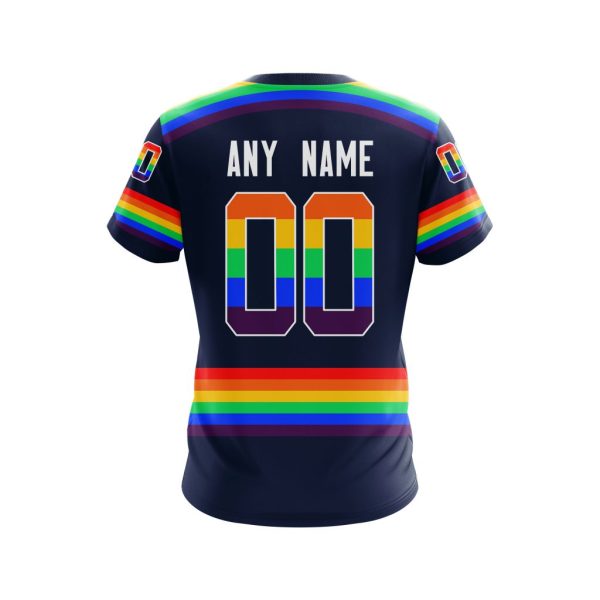 Personalized Nashville Predators Nhl Lgbt Pride 3D Shirt