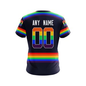 Personalized New York Rangers Nhl Lgbt Pride 3D Shirt