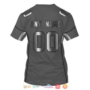 Personalized Nfl Arizona Cardinals Dark Grey Custom 3D Shirt