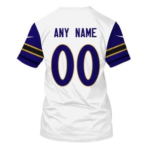 Personalized Nfl Baltimore Ravens 3D Shirt