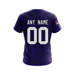 Personalized Nfl Baltimore Ravens American Flag 3D Shirt