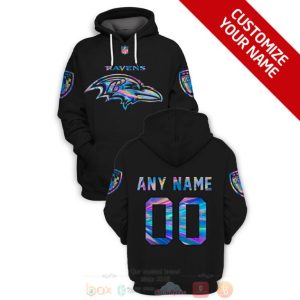 Hologram Color 3D Hoodie