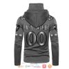 Personalized Nfl Baltimore Ravens Dark Grey Custom 3D Hoodie Mask