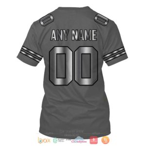 Personalized Nfl Buffalo Bills Dark Grey Custom 3D Shirt