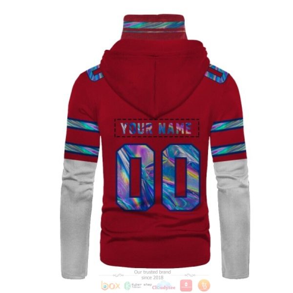 Personalized Nfl Buffalo Bills Red White Custom 3D Hoodie Mask