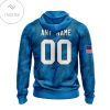 Personalized Nfl Carolina Panthers Name & Number With United States Flag Hoodie