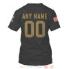 Personalized Nfl Chicago Bears Salute To Service Black 3D Hoodie