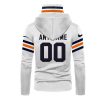 Personalized Nfl Chicago Bears White 3D Hoodie Mask