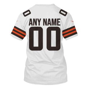 Personalized Nfl Cleveland Browns 3D Shirt