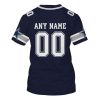 Personalized Nfl Dallas Cowboys Navy 3D Shirt