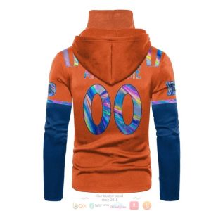 Personalized Nfl Denver Broncos Orange Blue Custom 3D Hoodie Mask