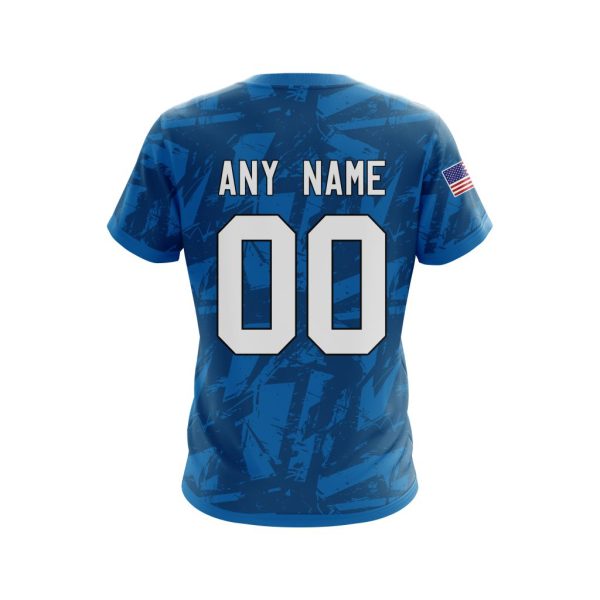 Personalized Nfl Detroit Lions American Flag 3D Shirt