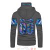 Personalized Nfl Detroit Lions Grey Hologram Custom 3D Hoodie Mask