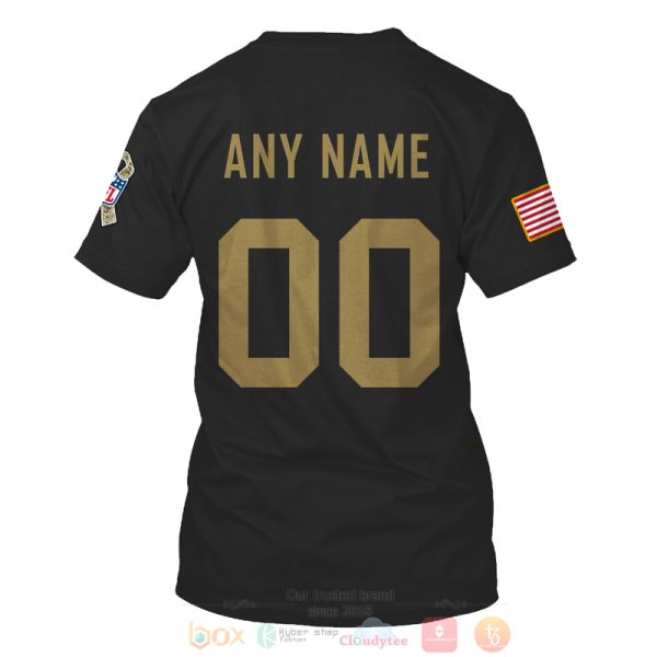 Personalized Nfl Football Washington Football Team Est 1932 Salute To Service Black 3D Hoodie