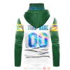 Personalized Nfl Green Bay Packers White Green Custom 3D Hoodie Mask