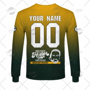 Personalized Nfl Head Coach Matt Lefleur Green Bay Packers 3D Shirt