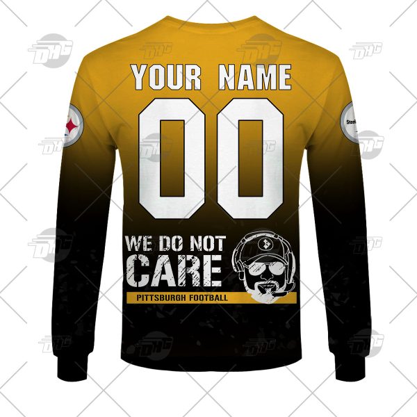 Personalized Nfl Head Coach Mike Tomlin Pittsburgh Steelers 3D Shirt