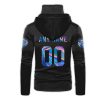 Personalized Nfl Houston Texans Black Hologram Color 3D Hoodie Mask