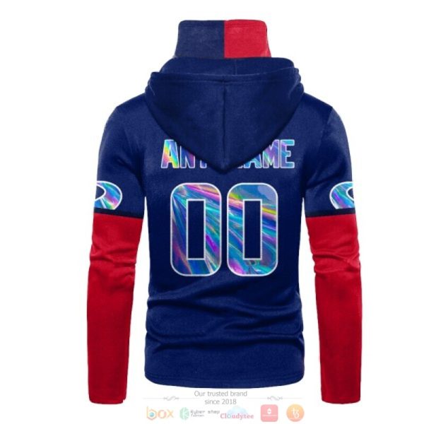 Personalized Nfl Houston Texans Blue Red Custom 3D Hoodie Mask