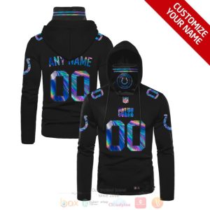 Hologram Color 3D Hoodie Mask