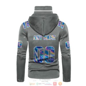 Personalized Nfl Indianapolis Colts Grey Custom 3D Hoodie Mask