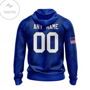 Personalized Nfl Indianapolis Colts Name & Number With United States Flag Hoodie