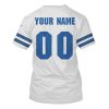 Personalized Nfl Indianapolis Colts White 3D Shirt