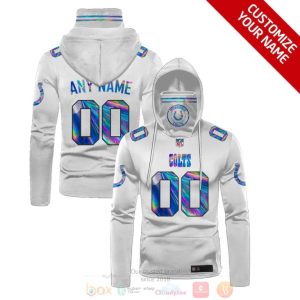 Hologram Color 3D Hoodie Mask