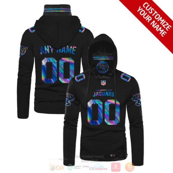 Hologram Color Personalized 3D Hoodie Mask