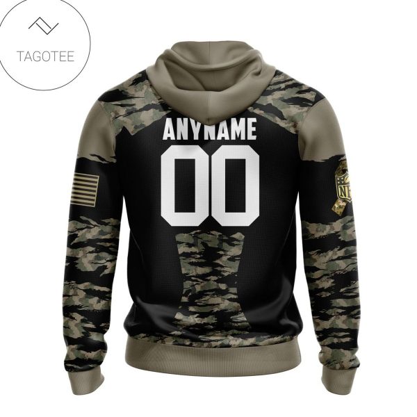 Personalized Nfl Jacksonville Jaguars Honors Veterans And Military Members Hoodie