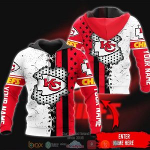 Personalized Nfl Kansas City Chiefs 3D Hoodie