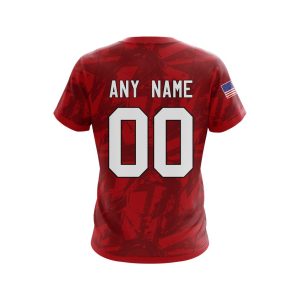 Personalized Nfl Kansas City Chiefs American Flag 3D Shirt