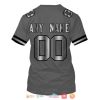 Personalized Nfl Kansas City Chiefs Champion Dark Grey Custom 3D Shirt