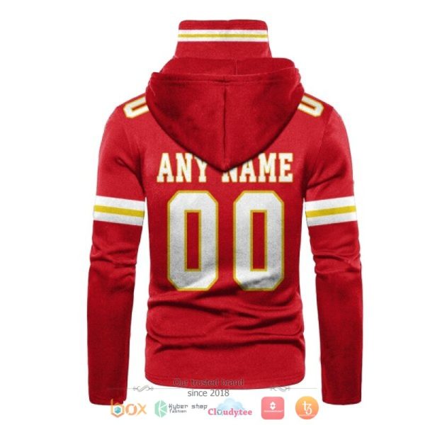 Personalized Nfl Kansas City Chiefs Liv Red Custom Hoodie Mask