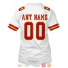 Personalized Nfl Kansas City Chiefs White Custom 3D Shirt