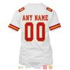 Personalized Nfl Liv Kansas City Chiefs White Custom 3D Shirt