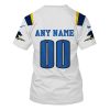 Personalized Nfl Los Angeles Chargers White 3D Shirt