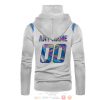 Personalized Nfl Los Angeles Chargers White Custom 3D Hoodie Mask