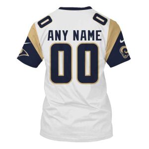 Personalized Nfl Los Angeles Rams 3D Shirt