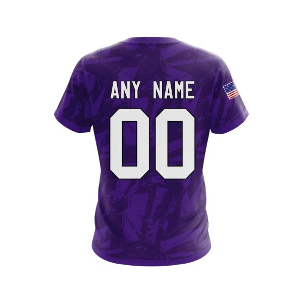 Personalized Nfl Minnesota Vikings American Flag 3D Shirt