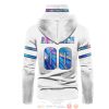 Personalized Nfl Minnesota Vikings White Custom 3D Hoodie Mask