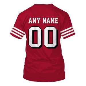 Personalized Nfl San Francisco 49Ers 75Th Anniversary 3D Shirt