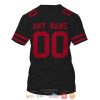 Personalized Nfl San Francisco 49Ers Black Custom 3D Shirt