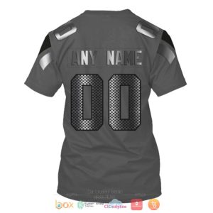 Personalized Nfl Seattle Seahawks Dark Grey Custom 3D Shirt