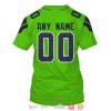 Personalized Nfl Seattle Seahawks Green Custom 3D Shirt