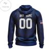 Personalized Nfl Seattle Seahawks Name & Number With United States Flag Hoodie