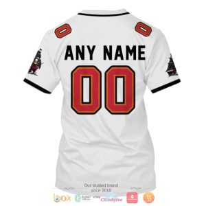 Personalized Nfl Tampa Bay Buccaneers Black White Custom 3D Shirt