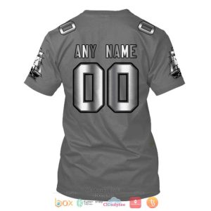 Personalized Nfl Tampa Bay Buccaneers Dark Grey Custom 3D Shirt