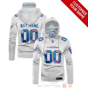 Hologram Color 3D Hoodie Mask